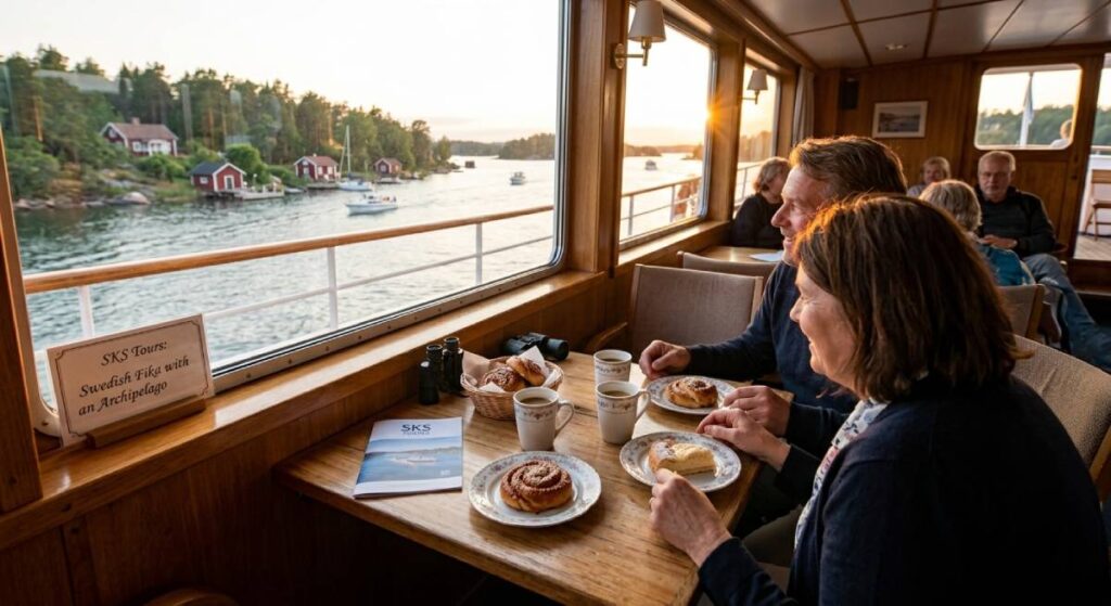 Try Traditional Swedish Fika on Board What to Do on an Archipelago Boat Tour?