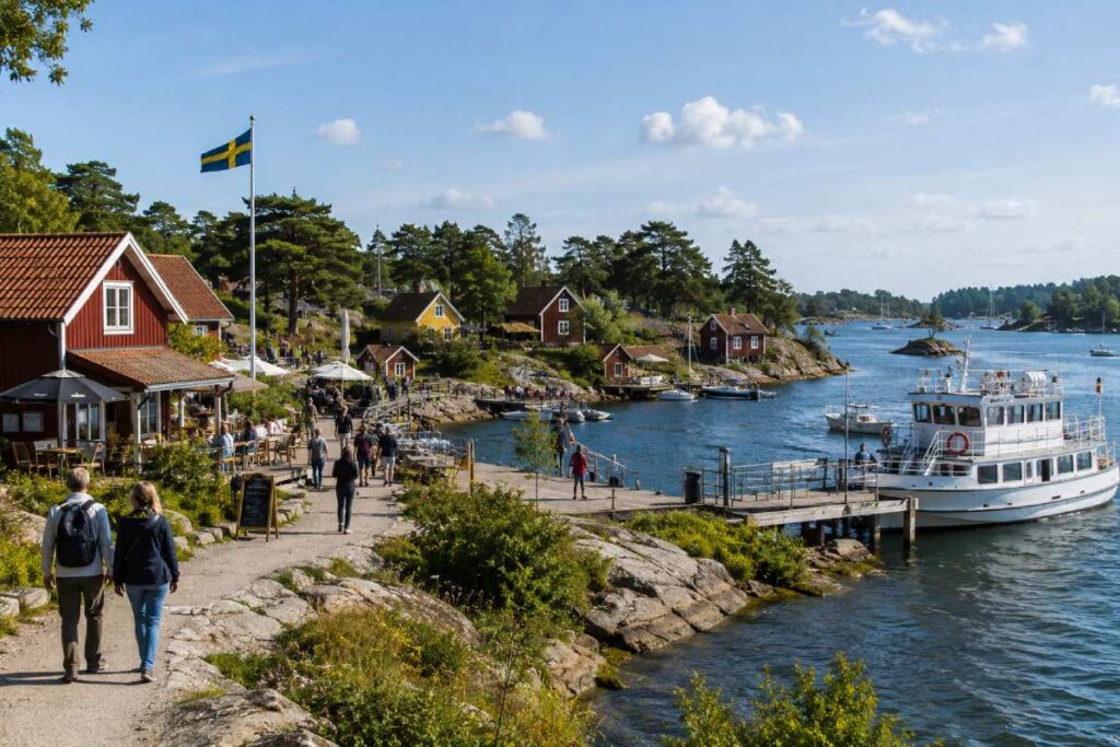 Visit Small Islands Along the Route