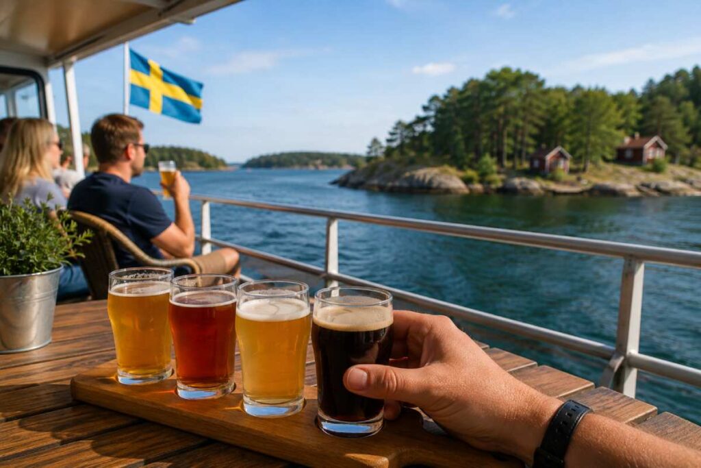 craft beer What to Do on an Archipelago Boat Tour?
